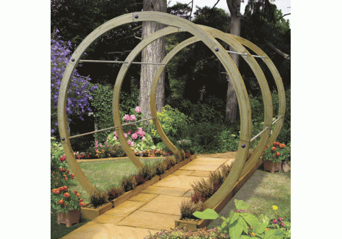 Flower-Walk pergola