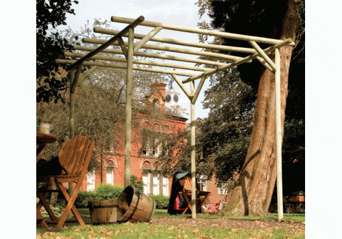 Rustic-Rose-Pergola