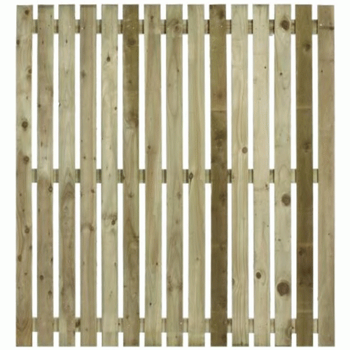 Single sided panel fence