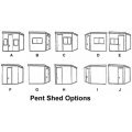 Standard Range Pent Garden Shed - Image 2